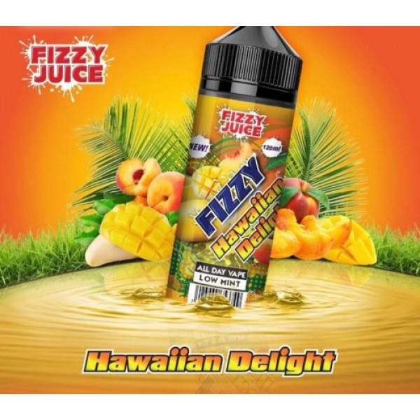 MOHAWK & CO FIZZY HAWAIIAN DELIGHT 100ML SHORTFILL E LIQUID 70VG VAPE