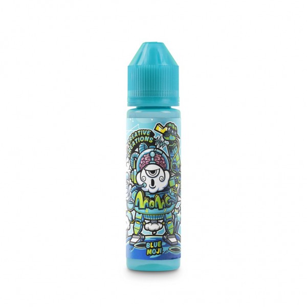 Momo Creative Creations Blue Moji 50ML E Liquid 70VG Vape 0MG Juice