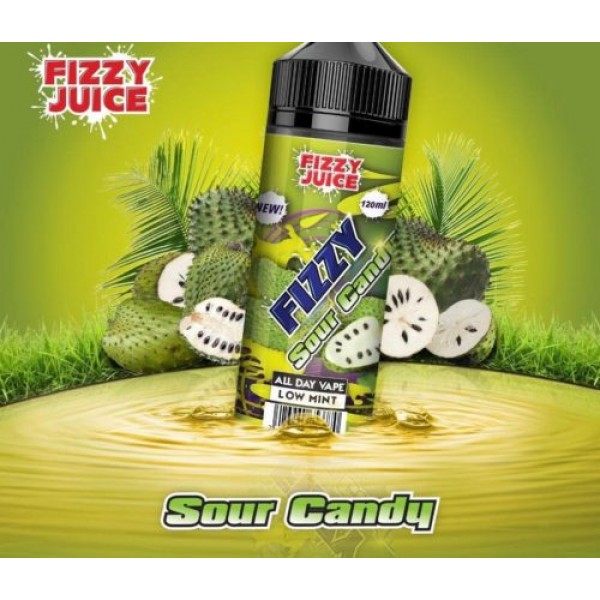 MOHAWK & CO FIZZY SOUR CANDY 100ML SHORTFILL E LIQUID 70VG VAPE