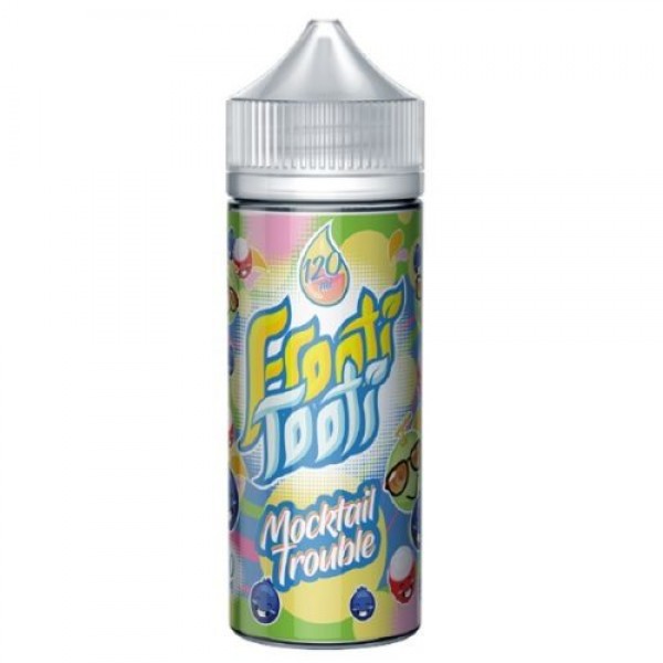 MOCKTAIL TROUBLE E LIQUID BY FROOTI TOOTI TROPICAL TROUBLE SERIES 100ML SHORTFILL 70VG VAPE