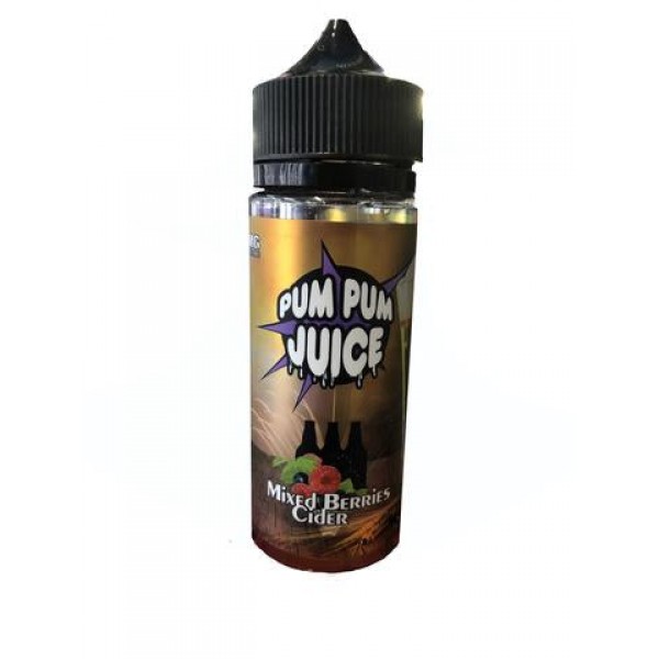 Mixed Berries Cider by Pum Pum Juice. 0MG 100ML E-liquid. 70VG/30PG Vape Juice