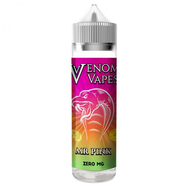 Mr Pink By Venom Vapes 50ML E Liquid 80VG Vape 0MG Juice