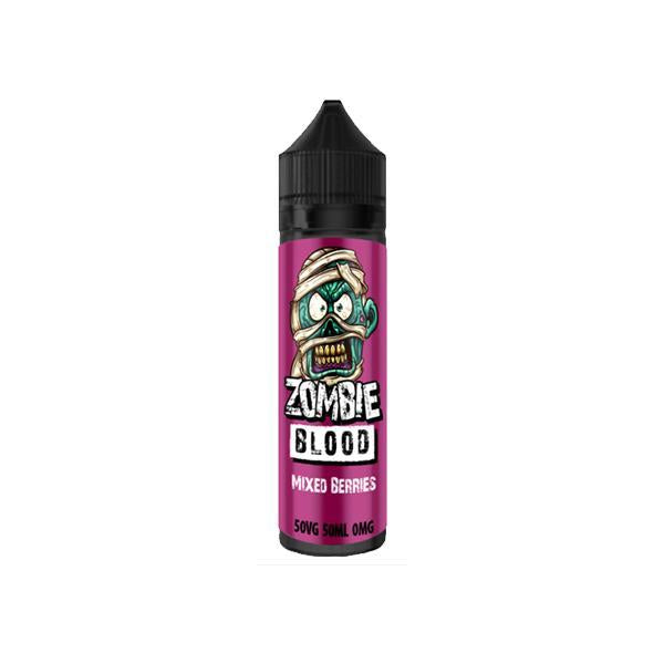 Mixed Berries By Zombie Blood 50ML E Liquid 50VG Vape 0MG Juice