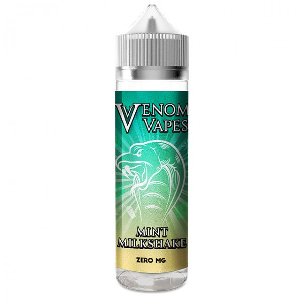 Mint Milkshake By Venom Vapes 50ML E Liquid 80VG Vape 0MG Juice