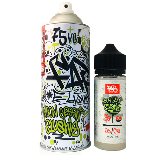 Neon Green Slushie By Far (Element) 100ML E Liquid 75VG Vape 0MG Juice