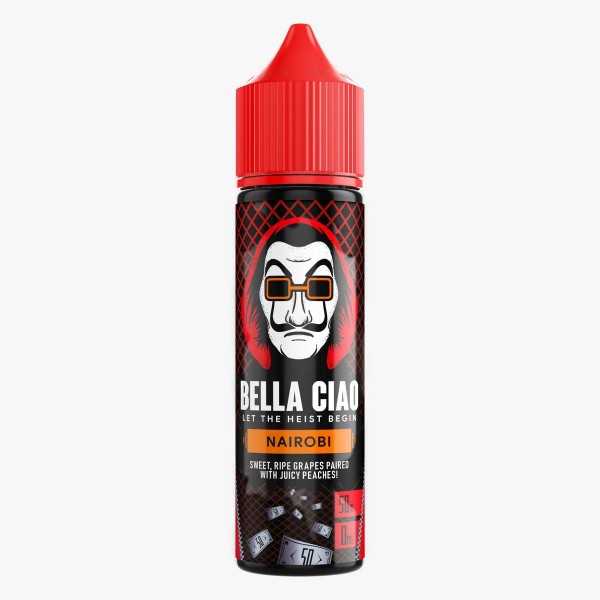 Nairobi By Bella Ciao 50ML E Liquid 70VG Vape 0MG Juice