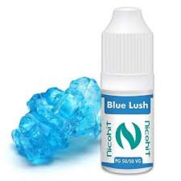 NICOHIT BLUE LUSH E LIQUID E JUICE 10ML TPD 3/6/12/18MG MULTIBUY