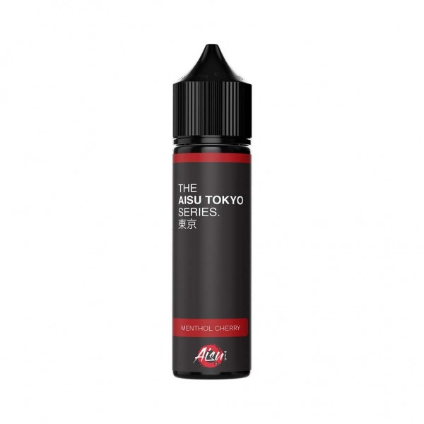 Menthol Cherry By Aisu Tokyo Series | 50ML E Liquid | 70VG/30PG Vape | 0MG Juice