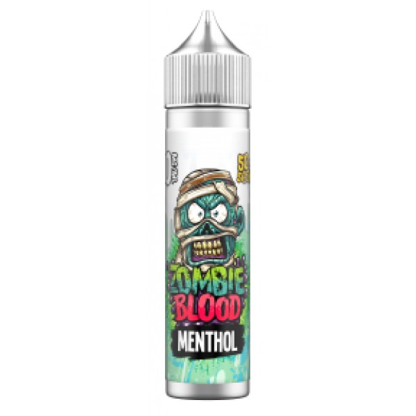 Menthol By Zombie Blood 50ML E Liquid 50VG Vape 0MG Juice