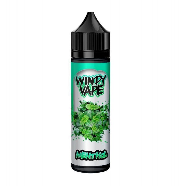 Menthol by Windy Vape 50ml E Liquid Juice 0mg 80vg 20pg