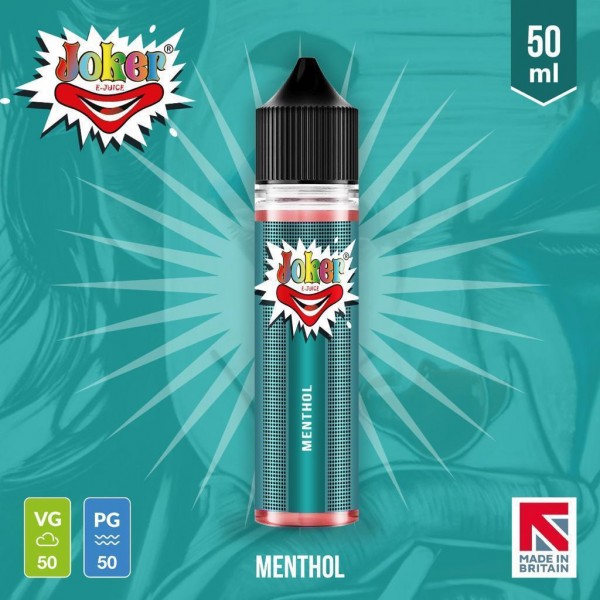 Menthol By Joker E-Juice 50ML E Liquid 50VG Vape 0MG Juice