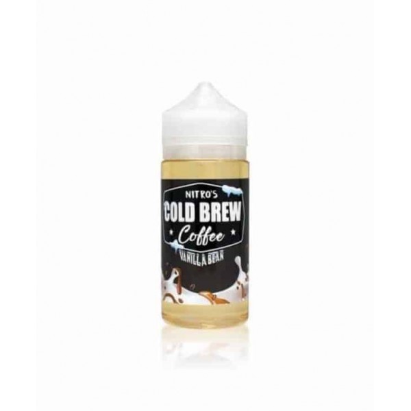 NITROS COLD BREW COFFEE – VANILLA BEAN 100ML SHORTFILL E LIQUID 75VG VAPE