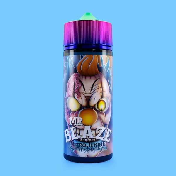 Nitro Junkie By Mr Blaze 100ML E Liquid 70VG Vape 0MG Juice