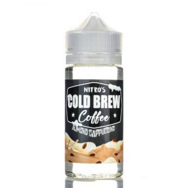 NITROS COLD BREW COFFEE – ALMOND CAPPUCCINO 100ML SHORTFILL E LIQUID 75VG VAPE