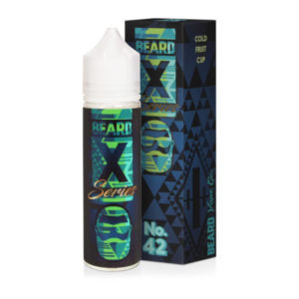 No 42 Cold Fruit Cup by Beard Vape Co. X Series, 50ML E-liquid, 0MG Juice, 60VG Vape