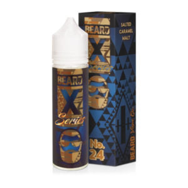 No 24 Salted Caramel Malt by Beard Vape Co. X Series, 50ML E-liquid, 0MG Juice, 60VG Vape