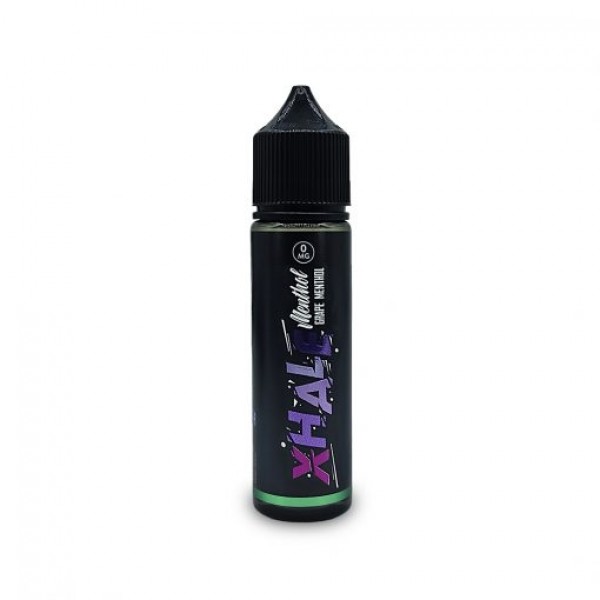 Menthol - Grape By Xhale 50ML E Liquid 70VG Vape 0MG Juice Shortfill