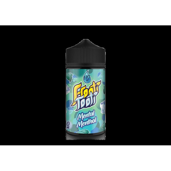 Mental Menthol by Frooti Tooti 200ML E Liquid, 70VG Vape, 0MG Juice