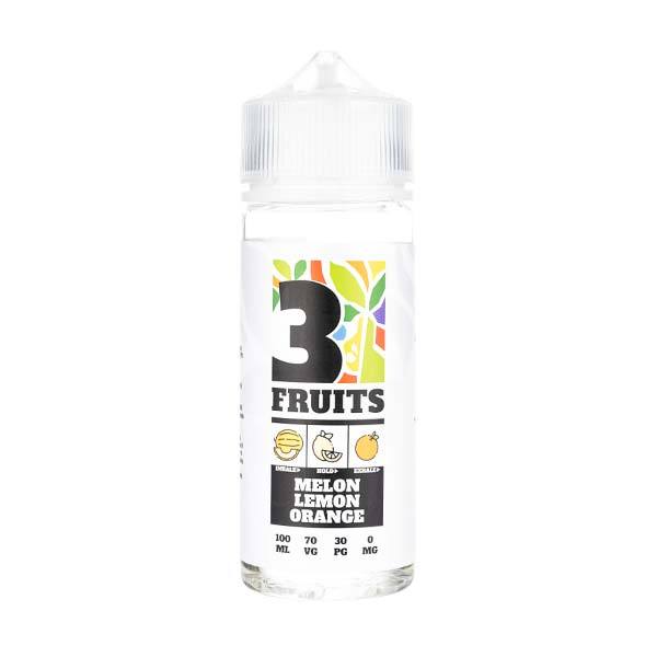 Melon Lemon Orange By 3 Fruits 100ML E Liquid 70VG Vape 0MG Juice