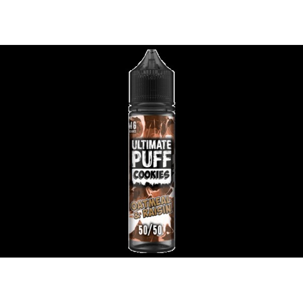 Oatmeal & Raisi by Ultimate Puff, 50ML E-liquid, 0MG Vape, 50VG Juice