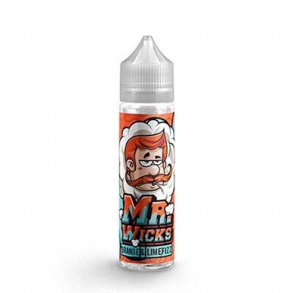 Orange & Lime Fizz E-Liquid by Mr Wicks - 50ml Shortfill E Liquid 70VG Vape
