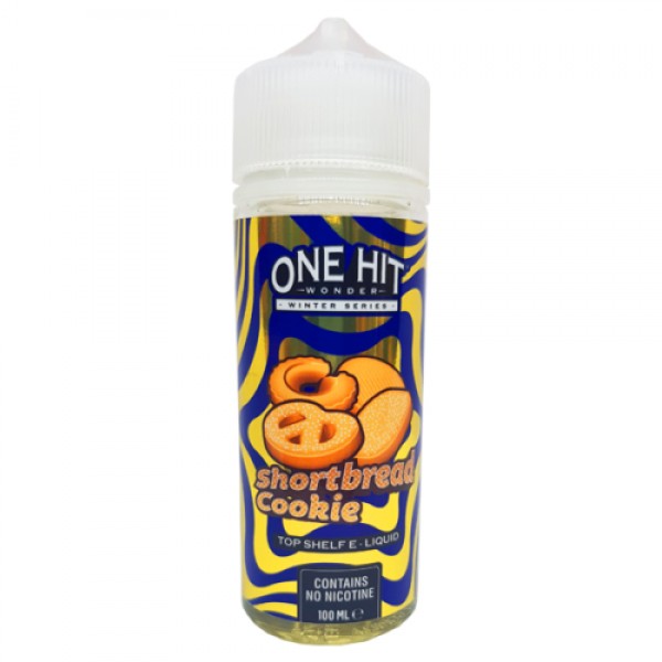 ONE HIT WONDER WINTER SERIES – SHORTBREAD COOKIE 100ML SHORTFILL E LIQUID 80VG VAPE