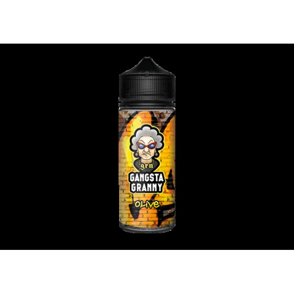 Olive By Gangsta Granny 100ML E Liquid 70VG Vape 0MG Juice