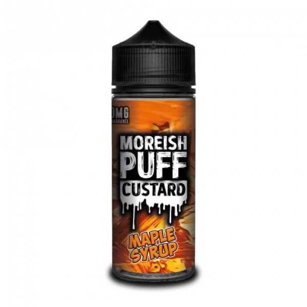 MAPLE SYRUP – MOREISH PUFF CUSTARD 100ML SHORTFILL E LIQUID 70VG VAPE