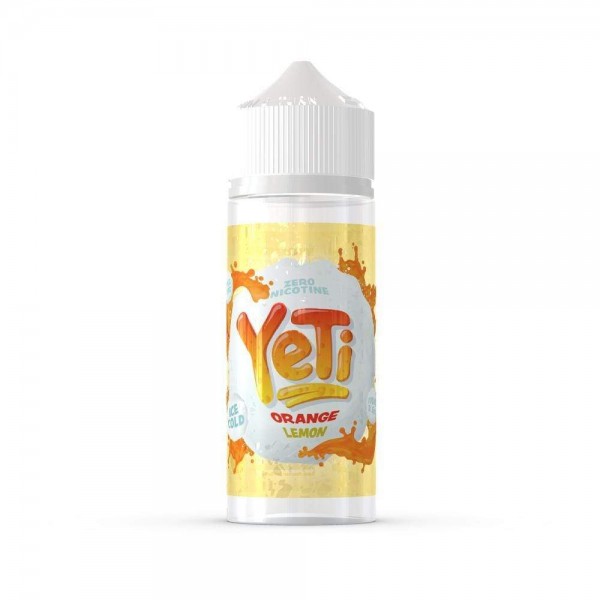 Orange Lemon drink by Yeti 100ml E Liquid Juice 70VG Vape Shortfill