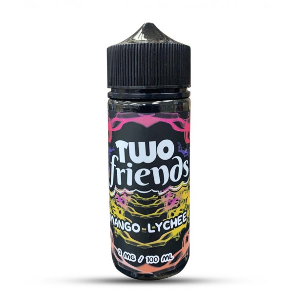 Mango Lychee By Two Friends 100ML E Liquid 70VG Vape 0MG Juice