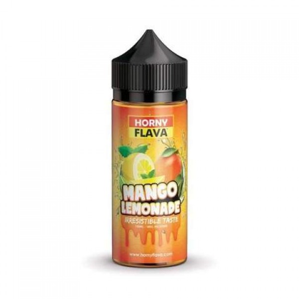 Mango Lemonade by Horny Flava. 100ML E-liquid, 0MG Vape, 70VG Juice