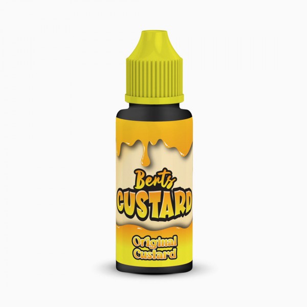 Original Custard By Berts Custard 100ML E Liquid 70VG Vape 0MG Juice