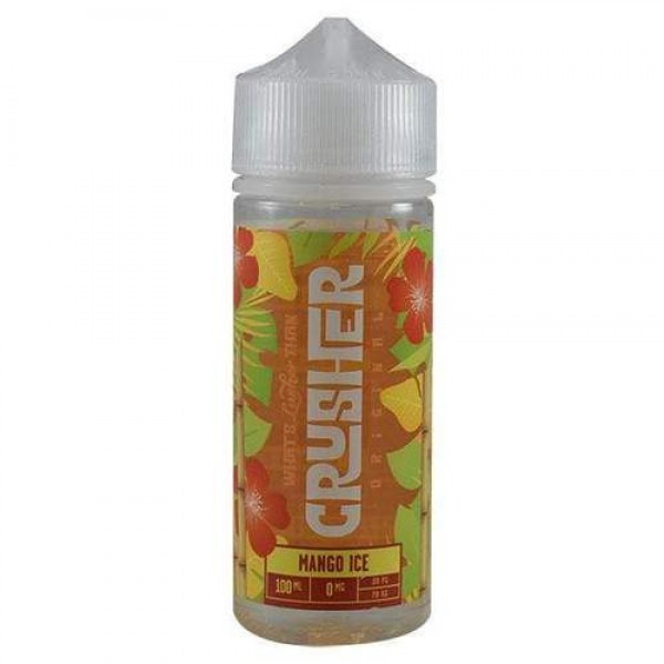 Mango Ice By Crusher 100ML E Liquid 70VG/30PG Vape 0MG Juice Short Fill