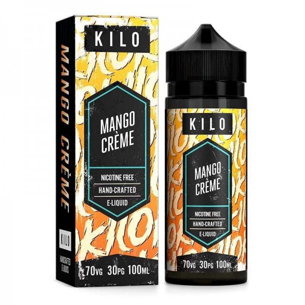 Mango Creme by Kilo, 100ML E Liquid, 70VG Vape, 0MG Juice