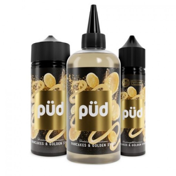 Pancakes & Golden Syrup by Pud 50ml, 100ml, 200ml E Liquid Vape Juice 70vg 30pg - Joes Juice