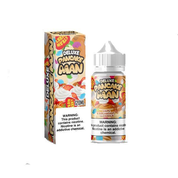 Pancake Man Deluxe By Vape Breakfast Classics 100ML E Liquid 80VG Vape 0MG Juice