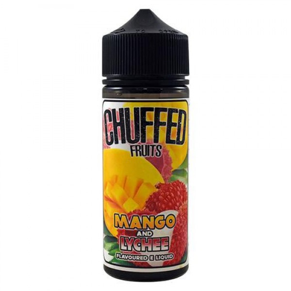 Mango And Lychee - Fruits By Chuffed 100ML E Liquid 70VG Vape 0MG Juice