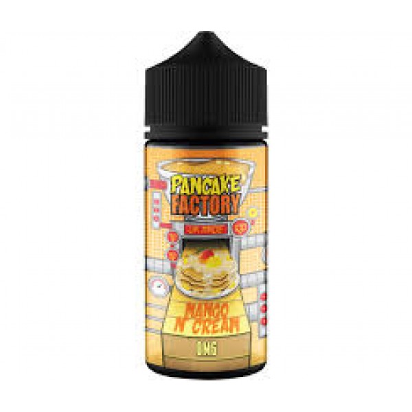 Mango and Cream 100ml Pancake Factory E-liquid Juice 70VG Shortfill