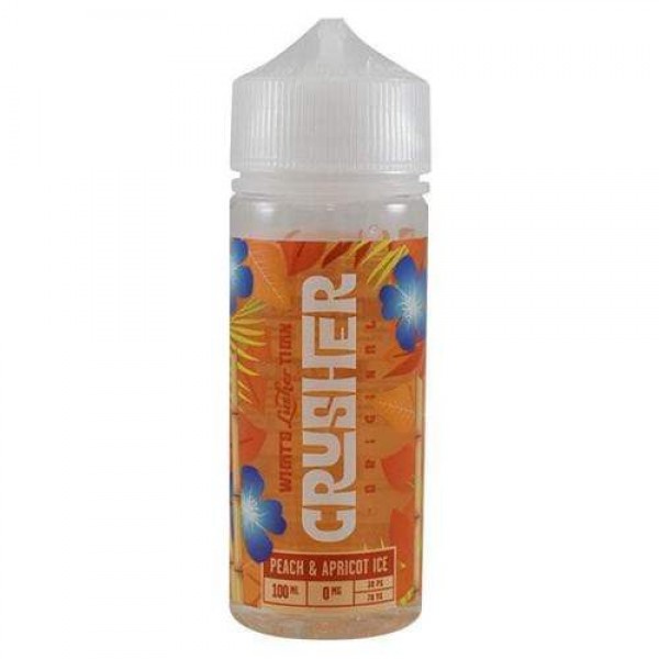 Peach & Apricot Ice By Crusher 100ML E Liquid 70VG/30PG Vape 0MG Juice Short Fill