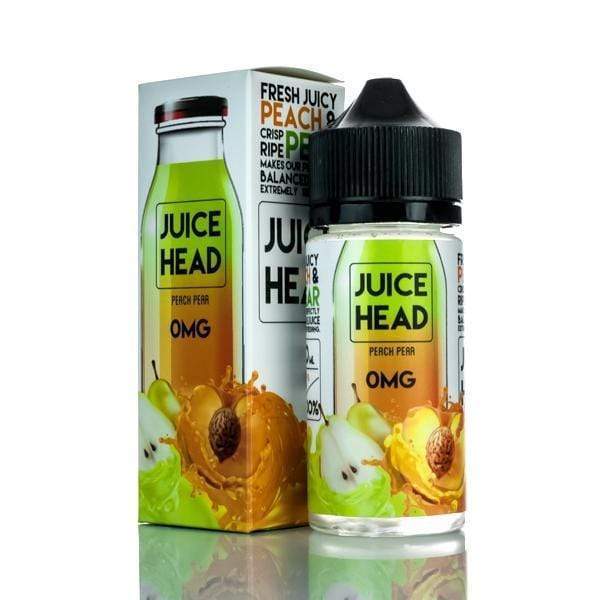 Peach Pear By Juice Head 100ML E Liquid 70VG Vape 0MG