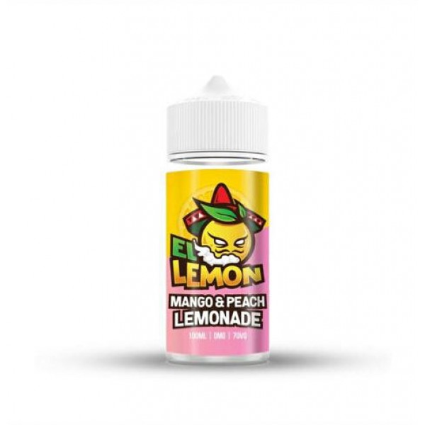 Mango & Peach Lemonade By El Lemon 100ML E Liquid 70VG/30PG Vape 0MG Juice