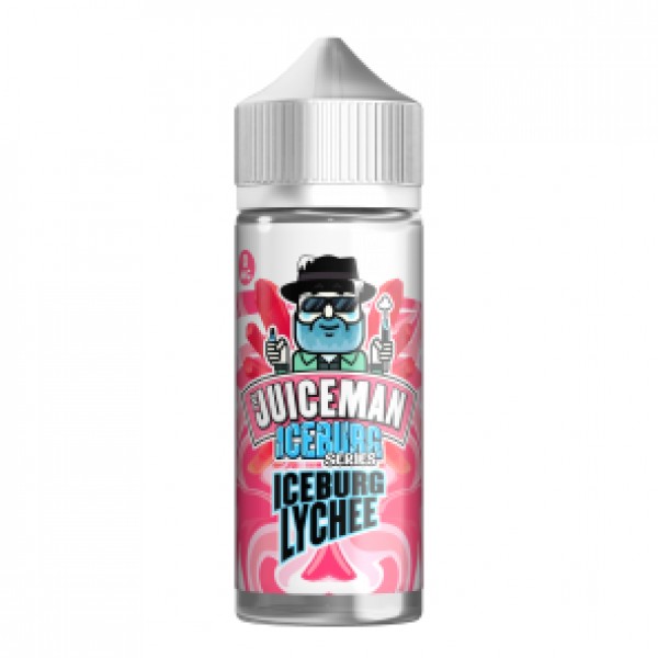 Lychee By The Juiceman Iceburg 100ML E Liquid 50VG Vape 0MG Juice