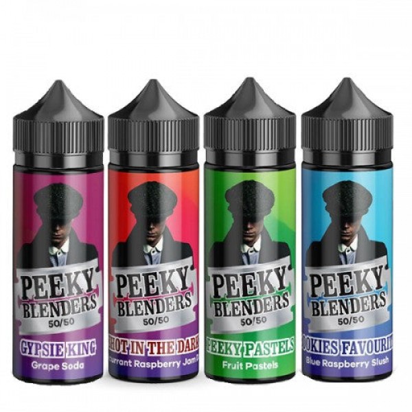 Peeky Blenders Tommy Gun 100ml E Liquid juice in 50VG shortfill Quality Vape