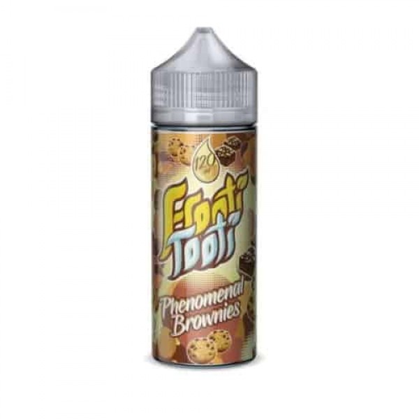 PHENOMENAL BROWNIES E LIQUID BY FROOTI TOOTI 100ML SHORTFILL 70VG VAPE