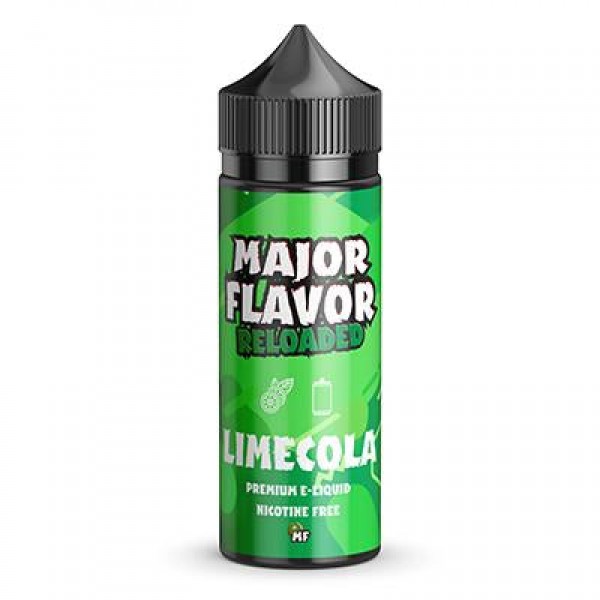 Limecola by Major Flavor Reloaded, 100ML E Liquid, 70VG Vape, 0MG Juice