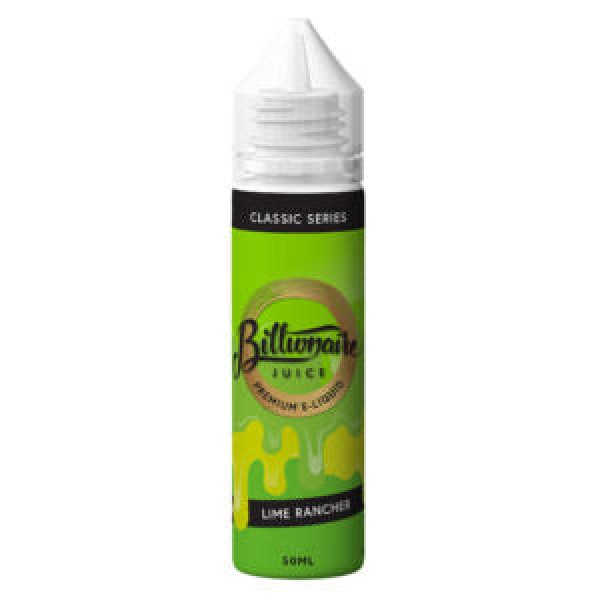 Lime Rancher By Billionaire Juice 50ML E Liquid 70VG/30PG Vape 0MG Juice