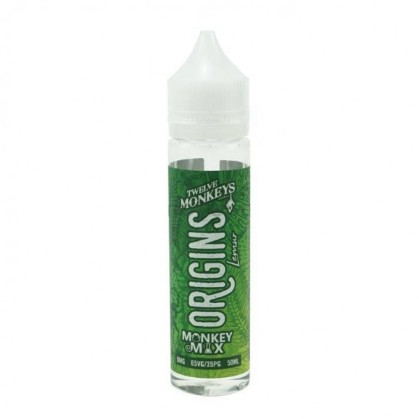 LEMUR E-LIQUID BY TWELVE 12 MONKEYS SHORTFILL 65VG 50ML 0MG