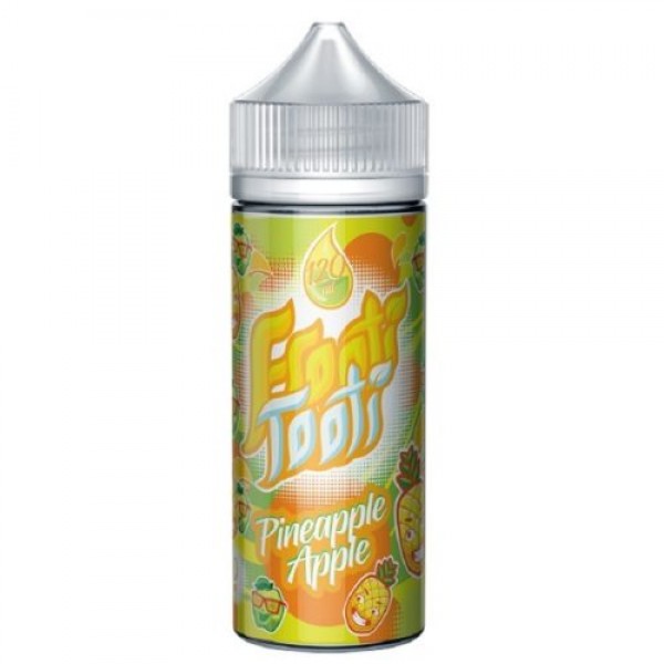 PINEAPPLE APPLE E LIQUID BY FROOTI TOOTI TROPICAL TROUBLE SERIES 100ML SHORTFILL 70VG VAPE