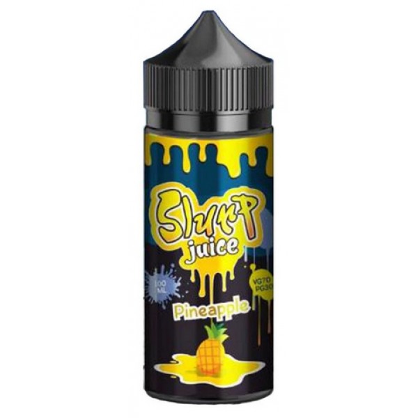 Pineapple - Slurp Juice, 100ML E Liquid, 70VG Vape, 0MG Juice, Shortfill