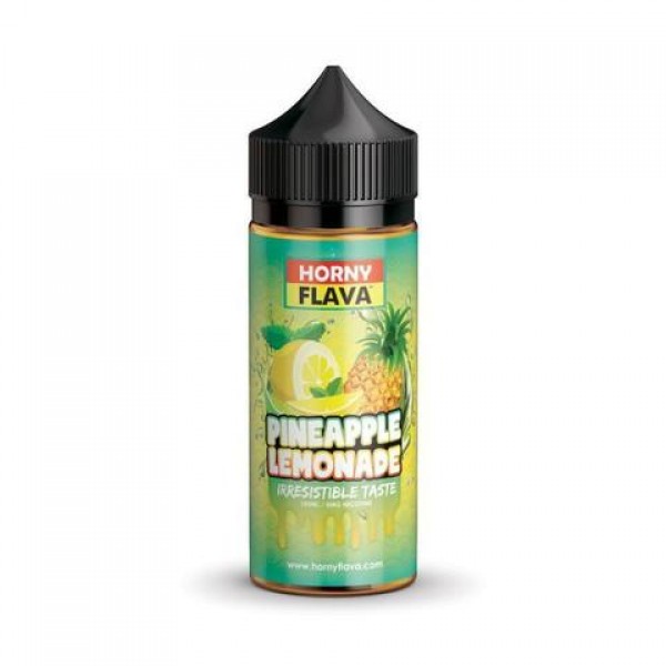 Pineapple Lemonade by Horny Flava. 100ML E-liquid, 0MG Vape, 70VG Juice